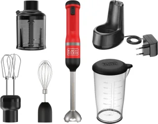De Black & Decker BCKM1014KR-QW Staafmixer in één oogopslag