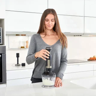 Black & Decker BXHBA1500E Blender en Staafmixer 1500W Zwart RVS