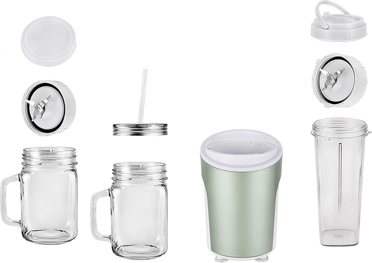 Blender 600 ml Mintgroen 450W