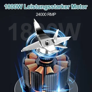Blender keukenmachine zwart