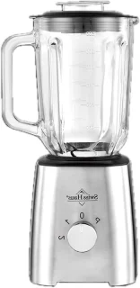 Blender met hakmolen - mixer keukenmachine - 1.5 liter - wit