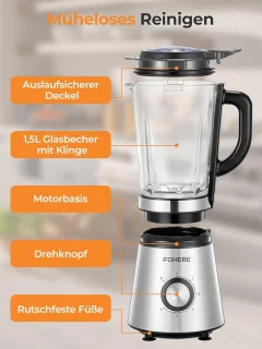 Blender met kan en losse beker