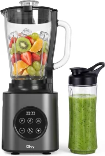 Blender smoothie maker zilver