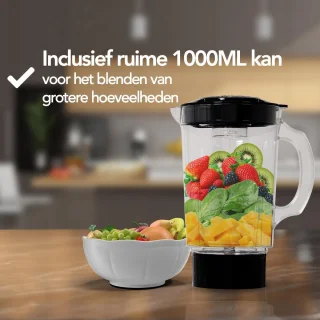 Blender & Smoothie Maker - Zwart