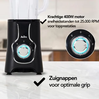 Blender & Smoothie Maker - Zwart