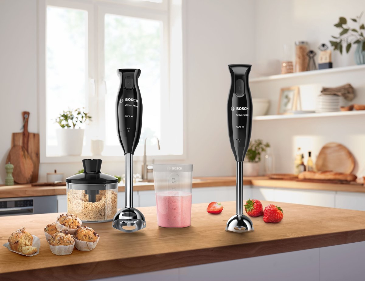 Bosch CleverMixx MSM2620B Staafmixer Zwart