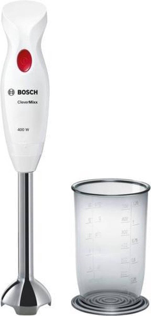 Bosch MSM24100 Staafmixer Wit Roestvrijstaal