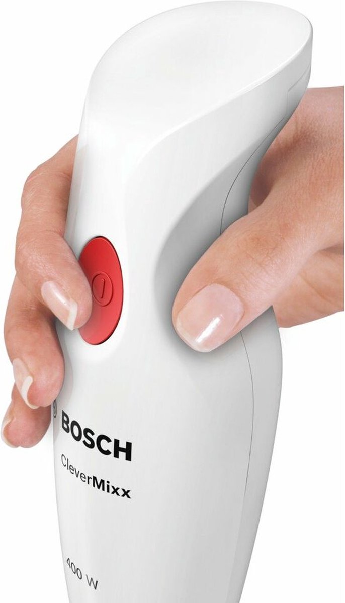 Bosch MSM24100 Staafmixer Wit Roestvrijstaal