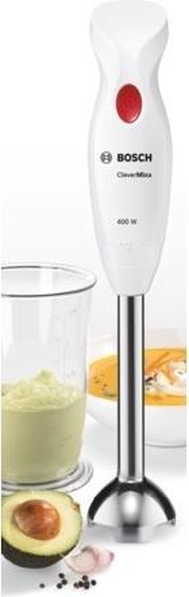 Bosch MSM24100 Staafmixer Wit Roestvrijstaal