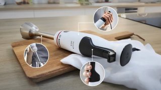 Bosch MSM4W220 ErgoMaster Staafmixer wit/donkergrijs