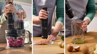 Bosch Serie 4 MSM4B620 ErgoMaster staafmixer zwart 1000W