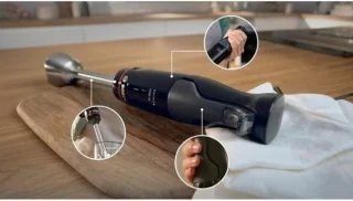 Bosch Serie 4 MSM4B620 ErgoMaster staafmixer zwart 1000W