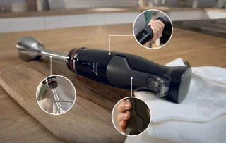 Bosch Serie 4 MSM4B620 ErgoMaster staafmixer zwart 1000W