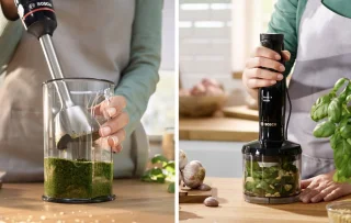 Bosch Serie 4 MSM4B620 ErgoMaster staafmixer zwart 1000W