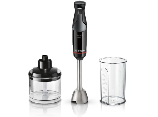 Bosch Serie 4 MSM4B620 ErgoMaster staafmixer zwart 1000W review
