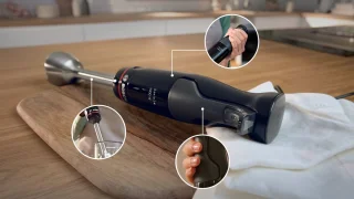 Bosch Serie 4 MSM4B621 ErgoMaster staafmixer zwart