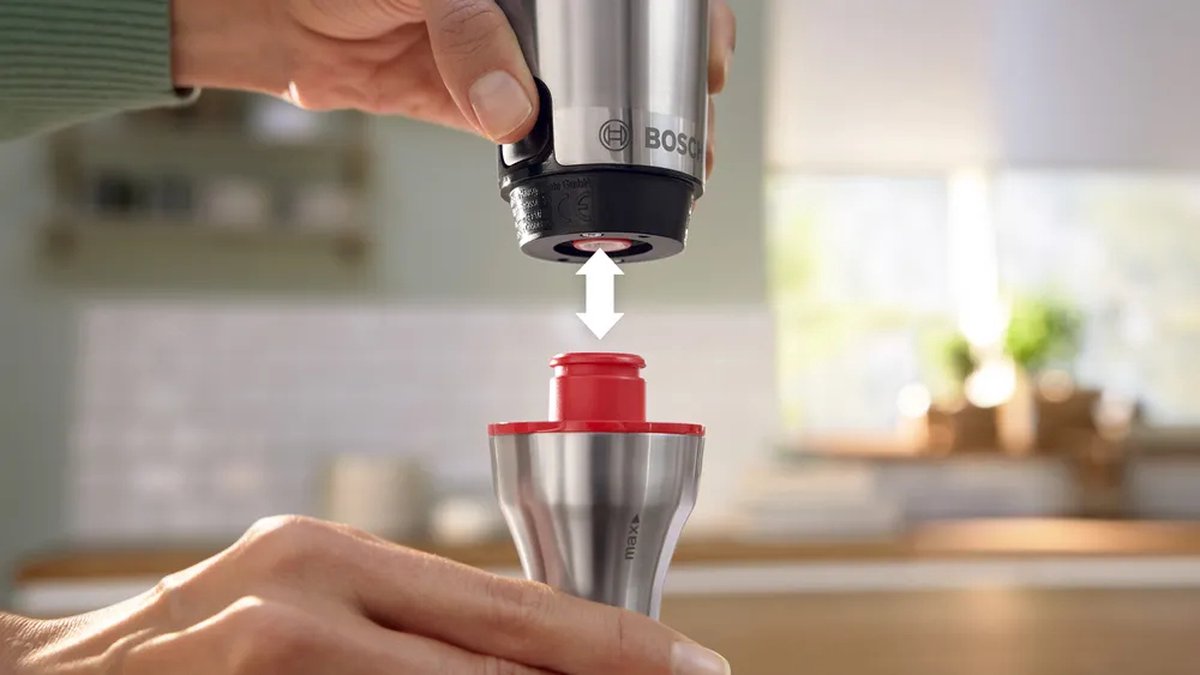 Bosch Serie 6 MSM6M820 Staafmixer zwart roestvrijstaal