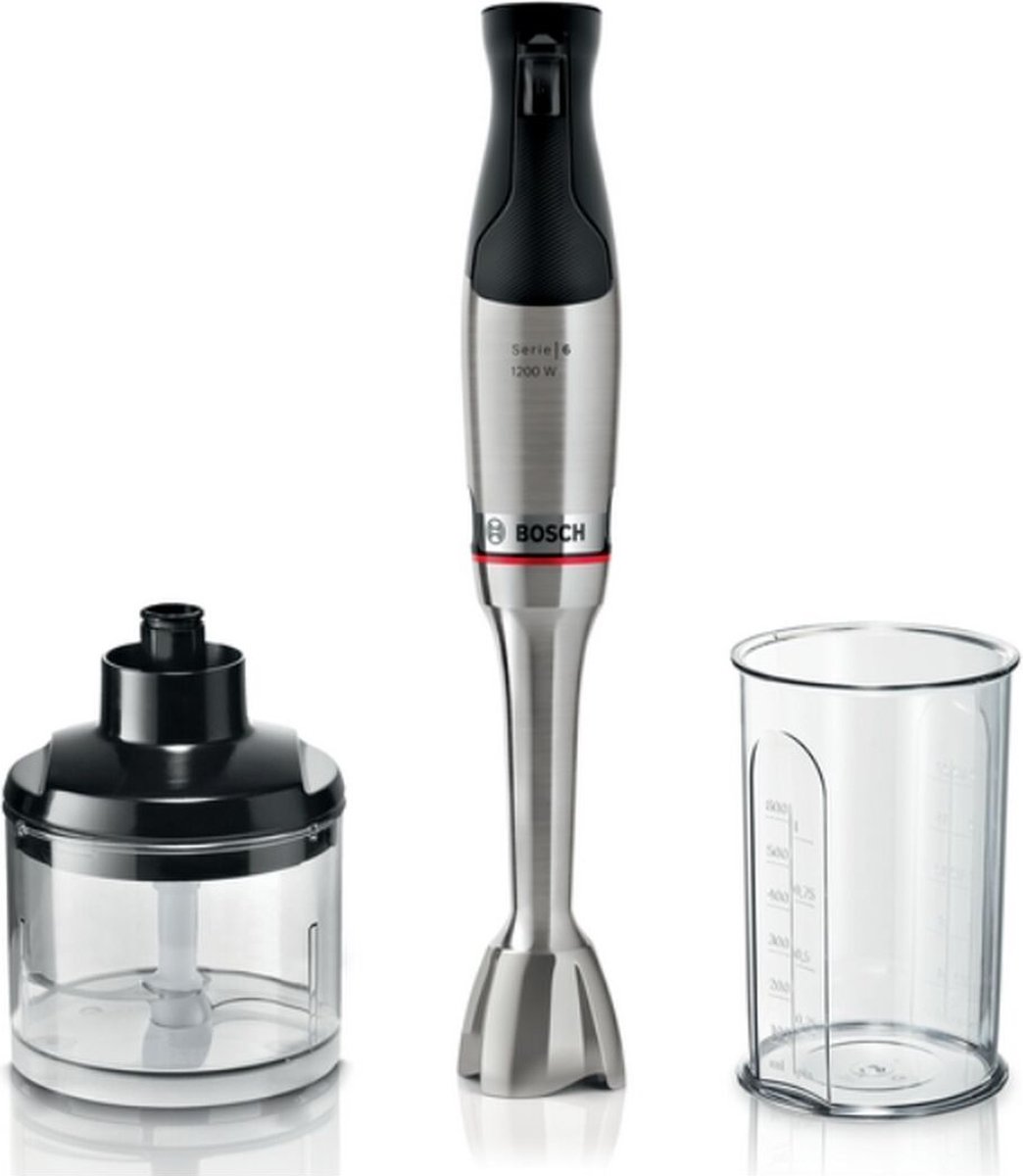 Bosch Serie 6 MSM6M820 Staafmixer zwart roestvrijstaal