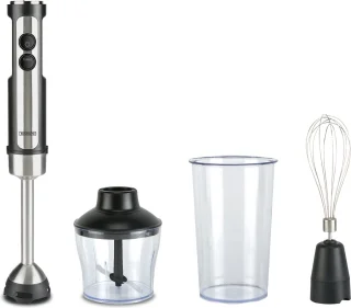 Bourgini Staafmixer Set 1500W RVS 4-delig