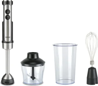 Bourgini Staafmixer Set 1500W RVS 4-delig