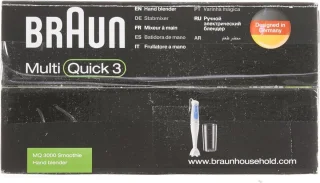 Braun Minipimer 3 MQ3000 Staafmixer 700W 1L