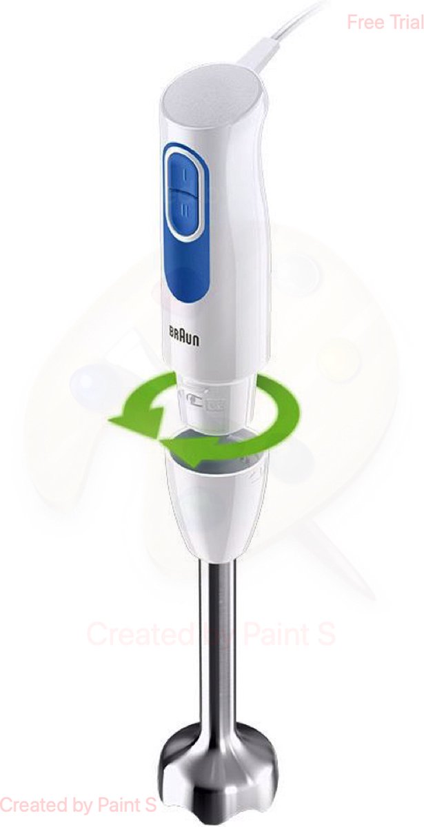 Braun MQ20.001 Staafmixer Blauw/Wit