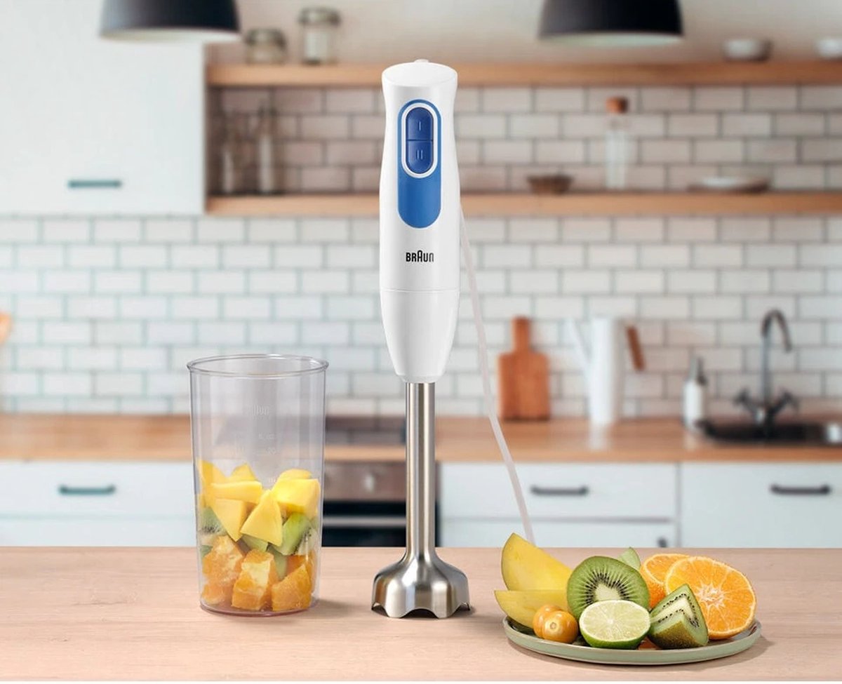 Braun MQ20.001 Staafmixer Blauw/Wit