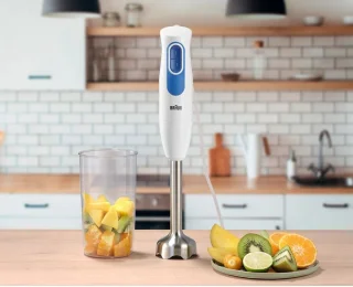 Braun MQ20.001 Staafmixer Blauw/Wit