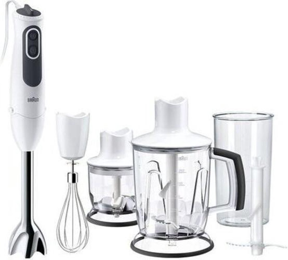 De BRAUN MQ3145 Aperitive Staafmixer in één oogopslag
