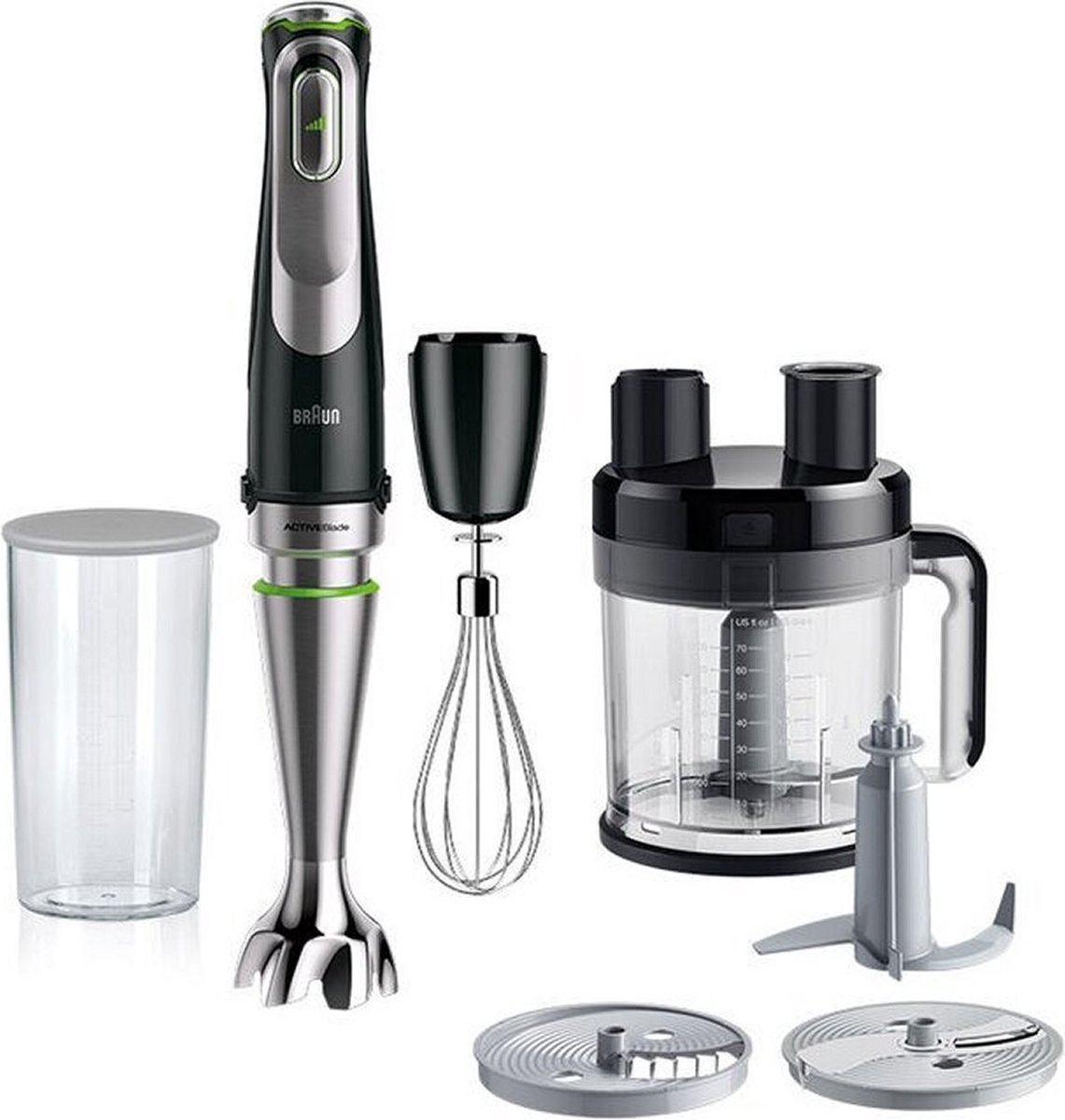 Braun MQ9175XL MultiQuick 9 staafmixer zwart/rvs