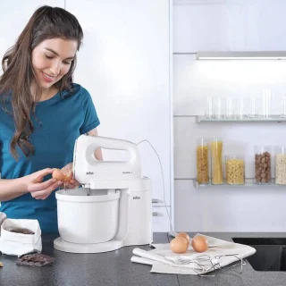 Braun MultiMix HM1070 Handmixer Wit