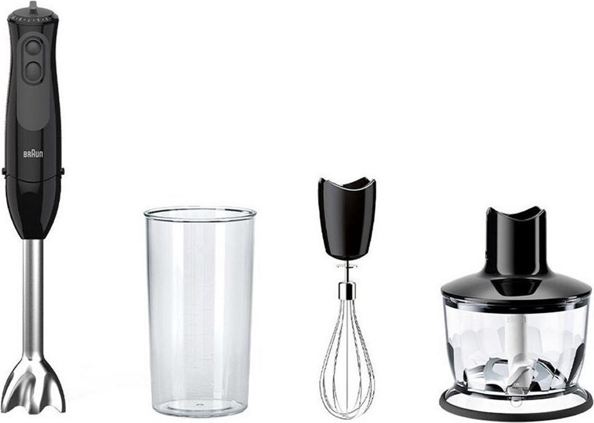 Braun MultiQuick 3 MQ3 3135 BK Staafmixer Zwart