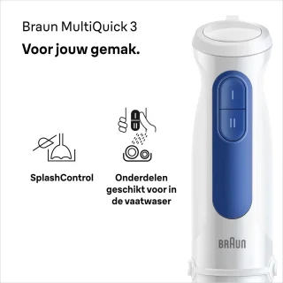 Braun Multiquick 3 MQ30.001M Staafmixer