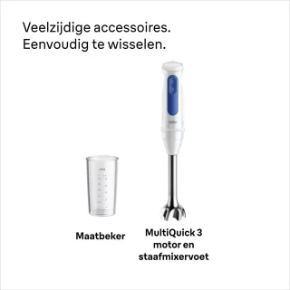 Braun Multiquick 3 MQ30.001M Staafmixer
