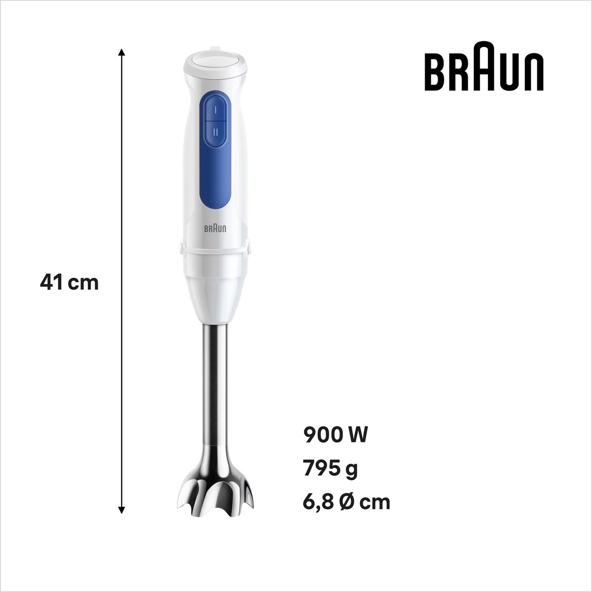 Braun Multiquick 3 MQ30.202M Staafmixer