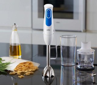 Braun MultiQuick 3 MQ3025WH Staafmixer Wit