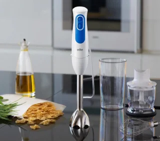 Braun MultiQuick 3 MQ3025WH Staafmixer Wit