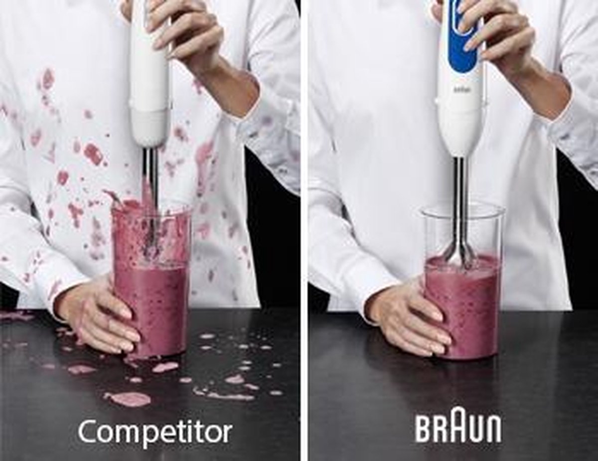 Braun MultiQuick 3 MQ3035WH Staafmixer Wit