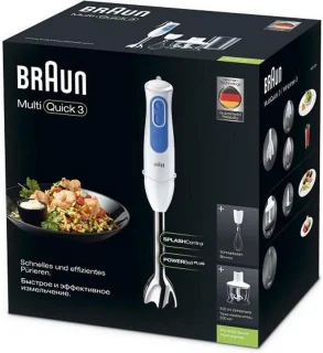 Braun MultiQuick 3 MQ3035WH Staafmixer Wit