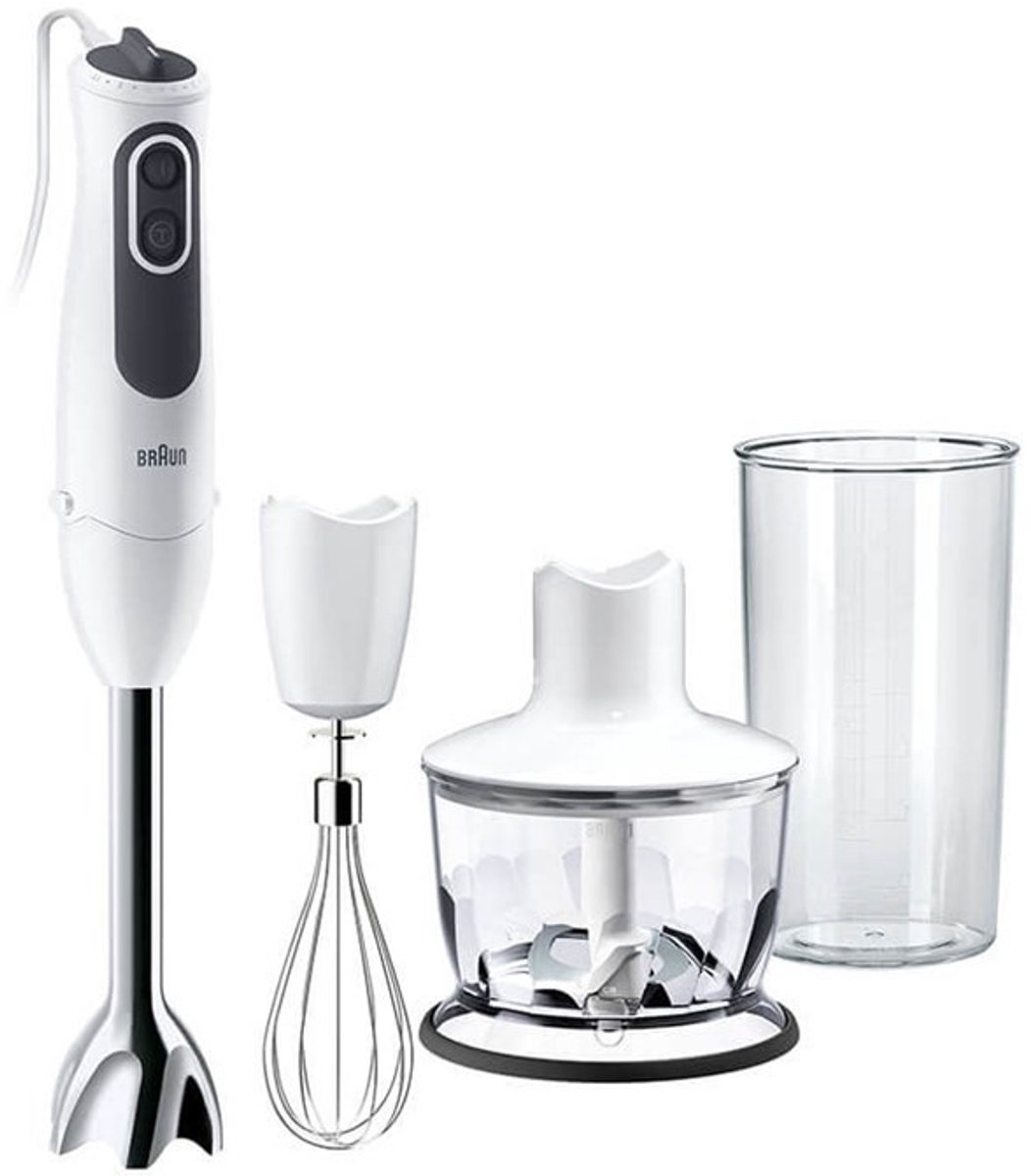 Wat vinden we goed aan de Braun MultiQuick 3 MQ3135 WH Staafmixer Wit