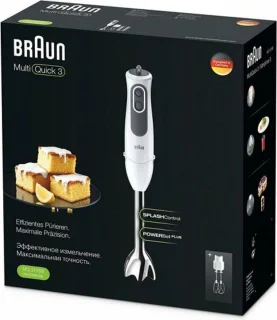Braun MultiQuick 3 Vario MQ3105BWH Staafmixer Wit