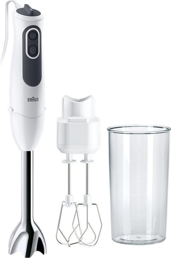 Braun MultiQuick 3 Vario MQ3105BWH Staafmixer Wit