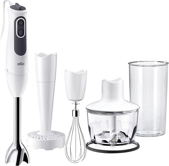 Braun MultiQuick 3 Vario MQ3137WH Staafmixer Wit review