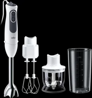 Braun MultiQuick 3 Vario Staafmixer MQ3125B Wit