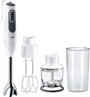 Braun MultiQuick 3 Vario Staafmixer MQ3125B Wit
