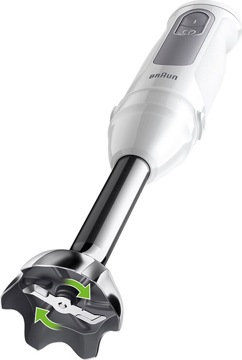 Braun MultiQuick 5 MQ50.001.M Staafmixer Wit