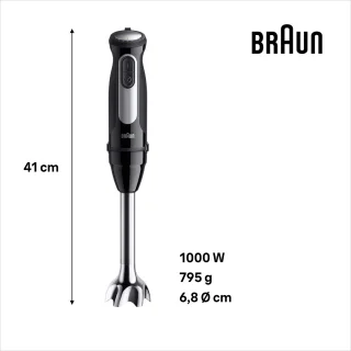 Braun MultiQuick 5 Pro MQ55.254M Staafmixer Zwart