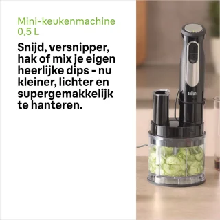 Braun MultiQuick 5 Pro MQ55.755M Staafmixer Zwart