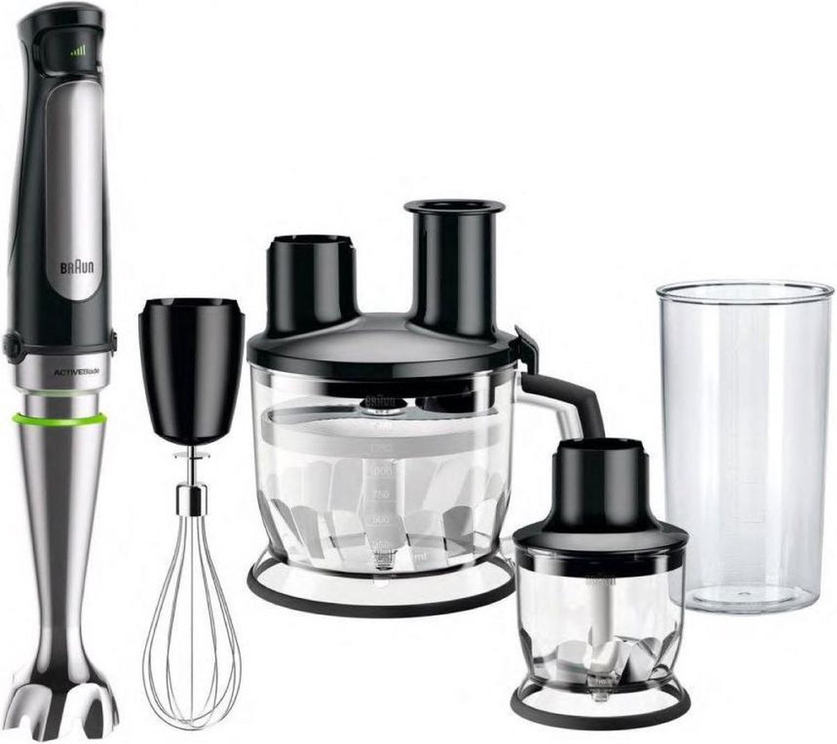 BRAUN MultiQuick 7 MQ7085X Staafmixer