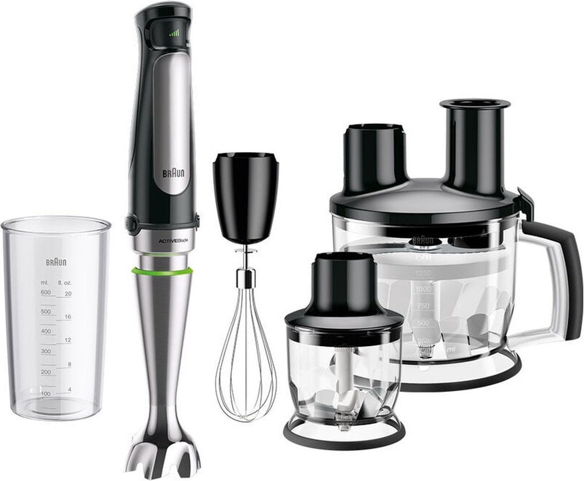 BRAUN MultiQuick 7 MQ7085X Staafmixer